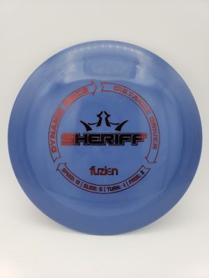 Dynamic Discs LucidFuzion Sheriff disc golf disc front view