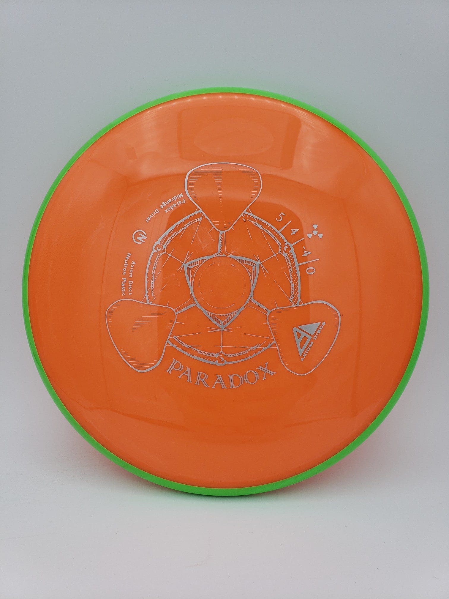 Axiom Neutron Paradox disc golf disc front view