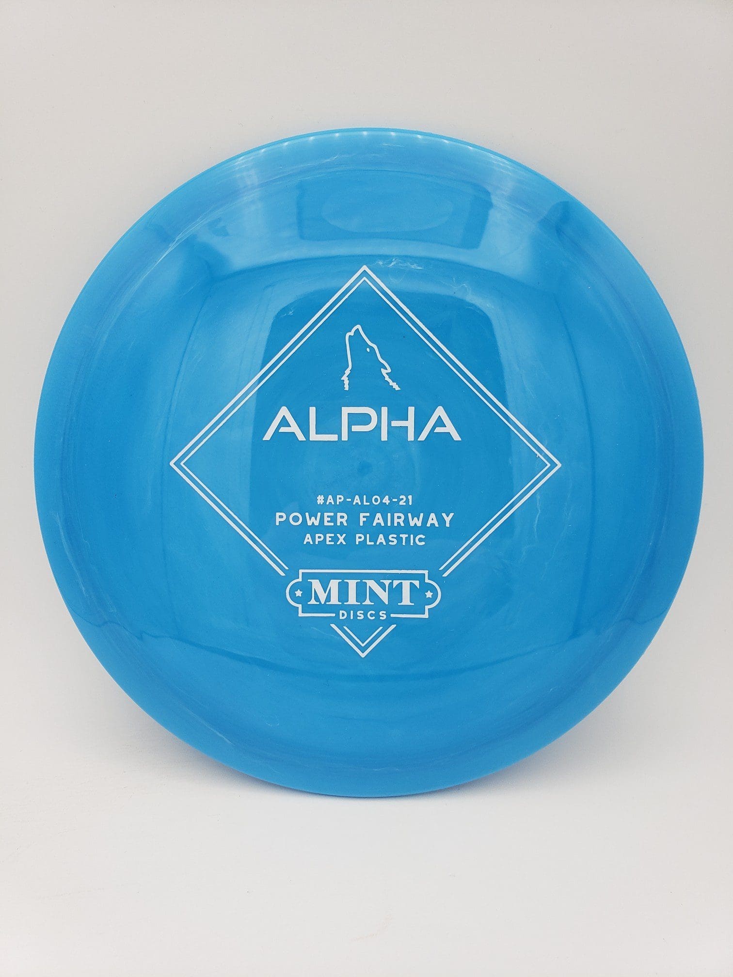 Mint Discs Apex Alpha 4th run 174-175g disc golf disc front view
