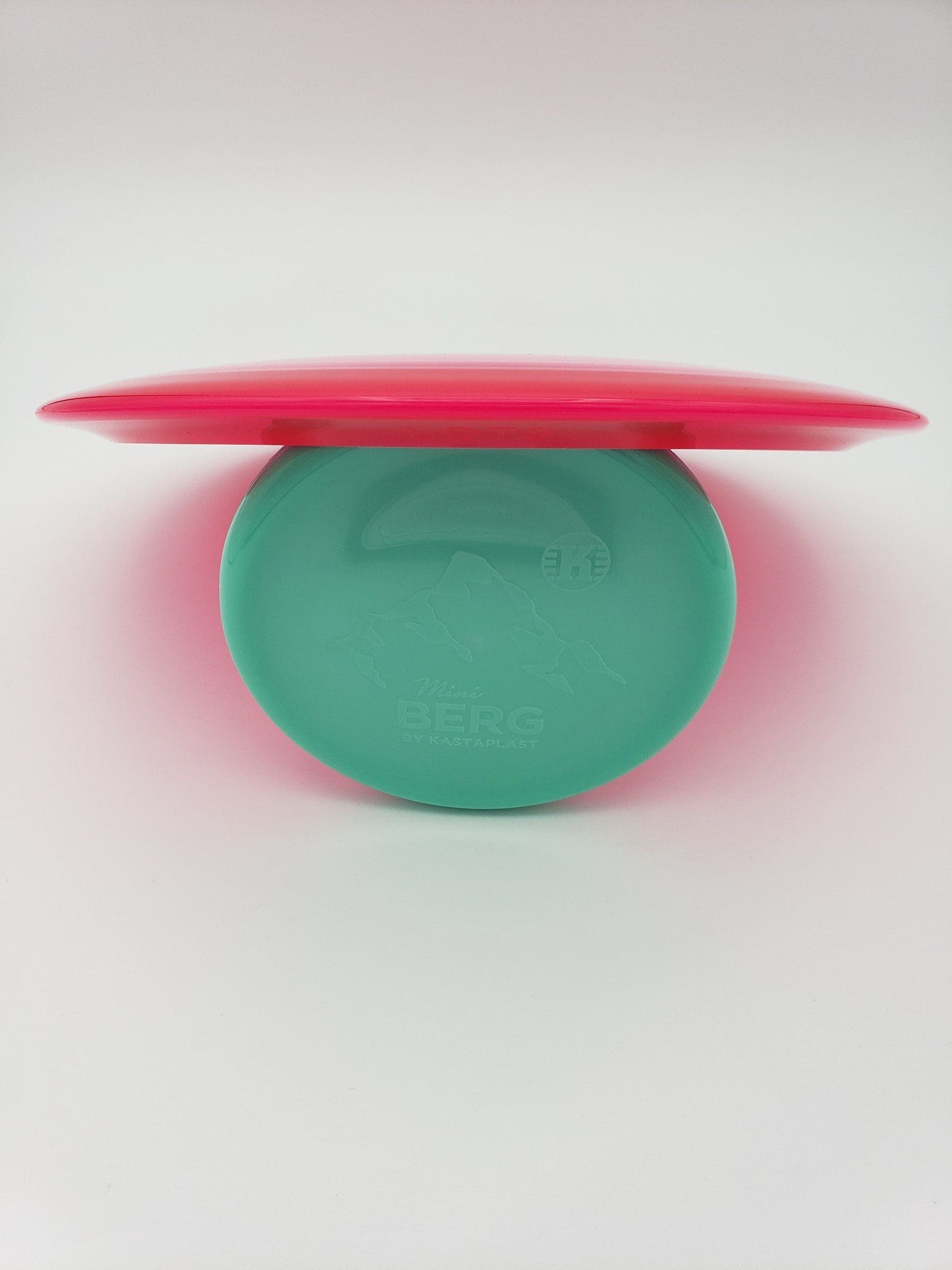 Kastaplast K1 Lots hot pink disc golf disc back view