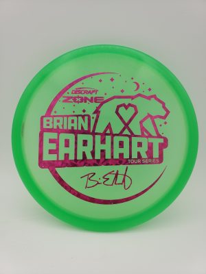 Discraft Brian Earhart tour series Zone disc golf disc front view