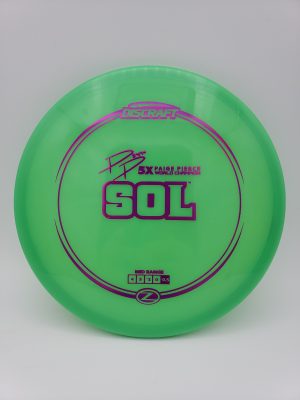 Discraft Z Sol Paige Pierce signature series disc golf disc front view