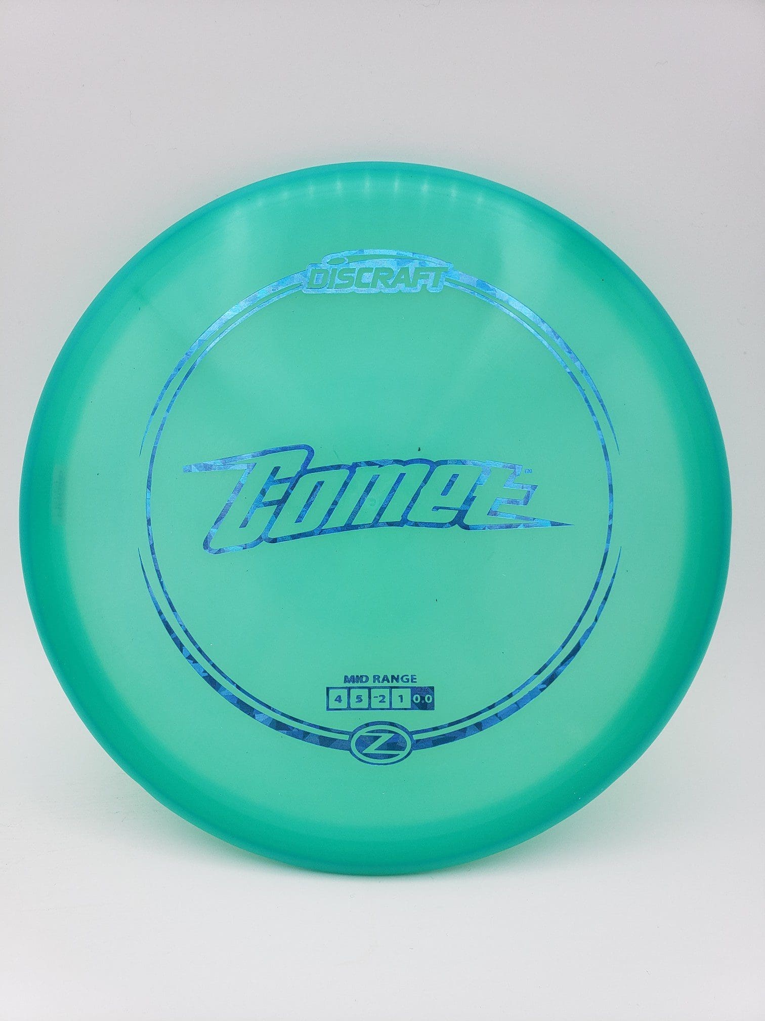 Discraft Z Comet disc golf disc front view