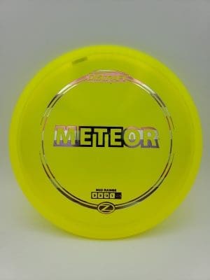 Discraft Z Meteor disc golf disc front view