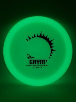 Kastaplast K1 Glow Grym X 2022 disc golf disc front view