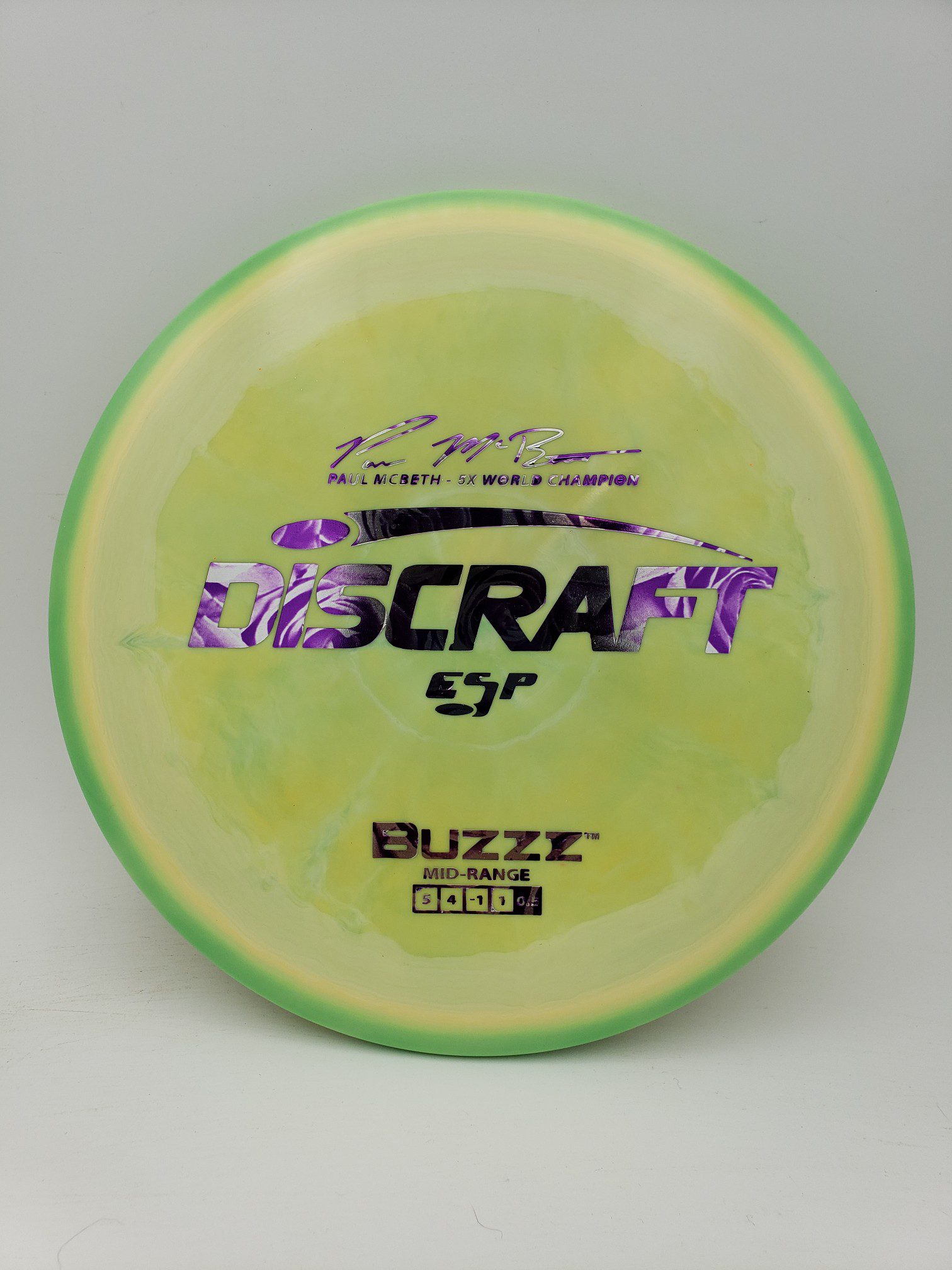 Discraft ESP Buzzz 170-172 disc golf disc front view