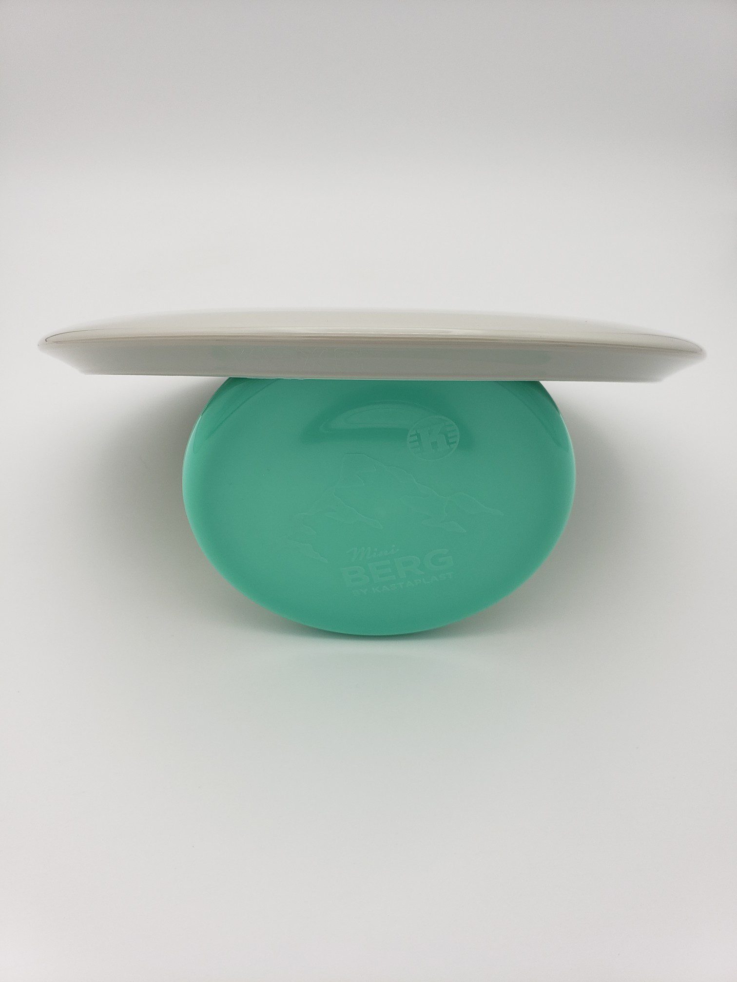 Kastaplast K1 Kaxe grey disc golf disc back view