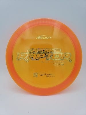Discraft 2021 First Run Captain's Raptor batch 3 disc golf disc front view
