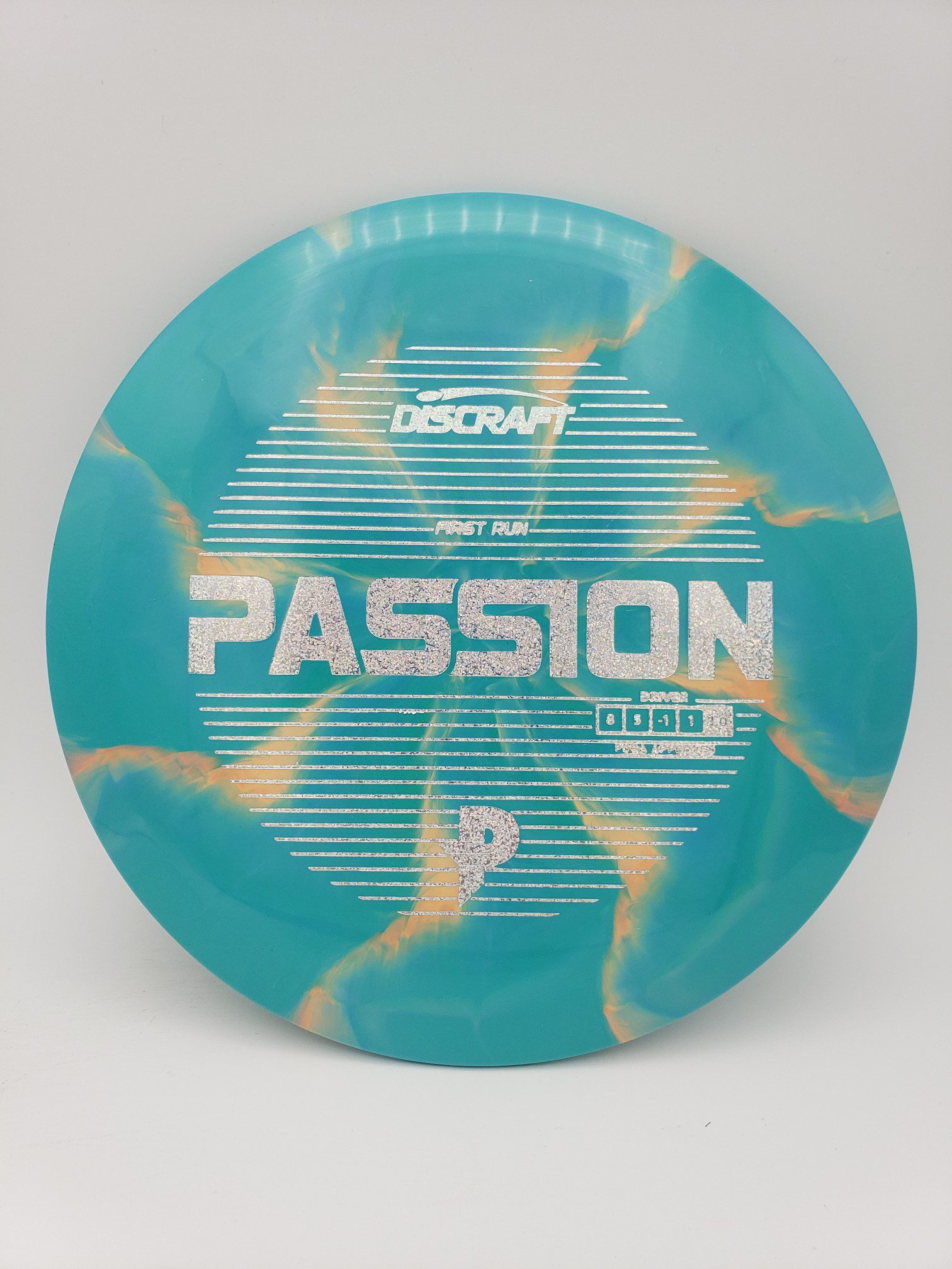 Discraft ESP Passion Paige Pierce signature series First Run disc golf disc front view