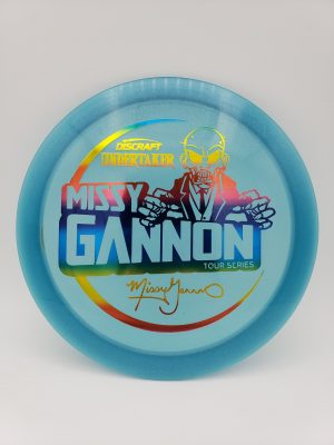 Discraft Missy Gannon tour series Undertaker disc golf disc front view