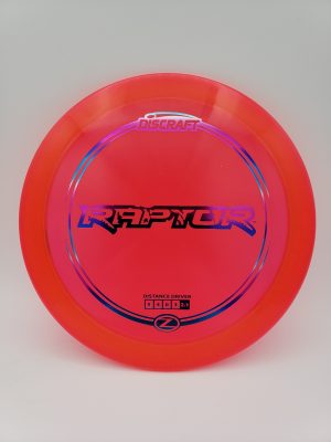Discraft Z Raptor disc golf disc front view