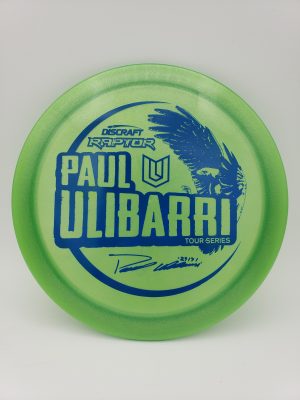 Discraft Paul Ulibarri tour series Raptor disc golf disc front view