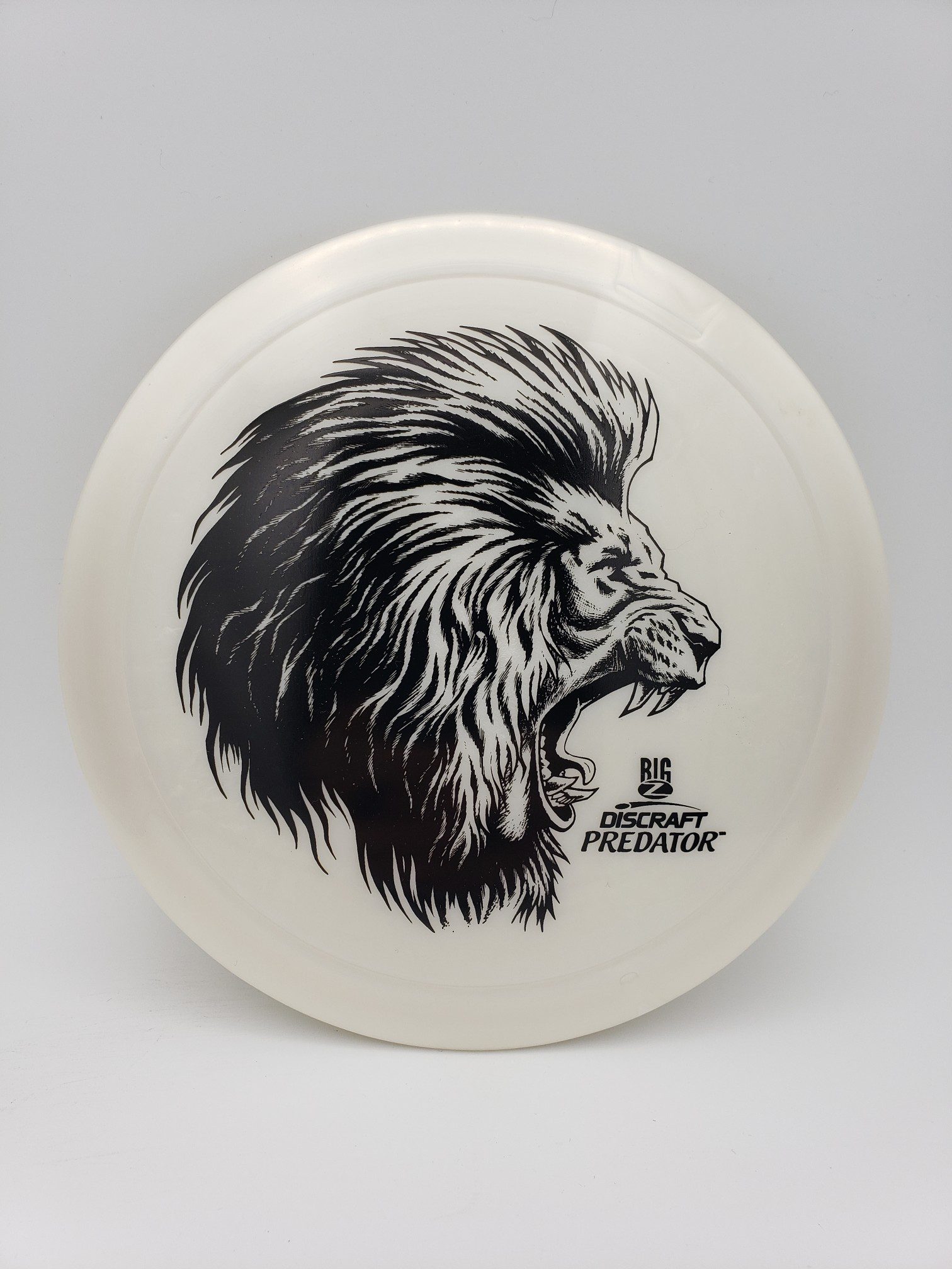 Discraft Big Z Predator disc golf disc back view