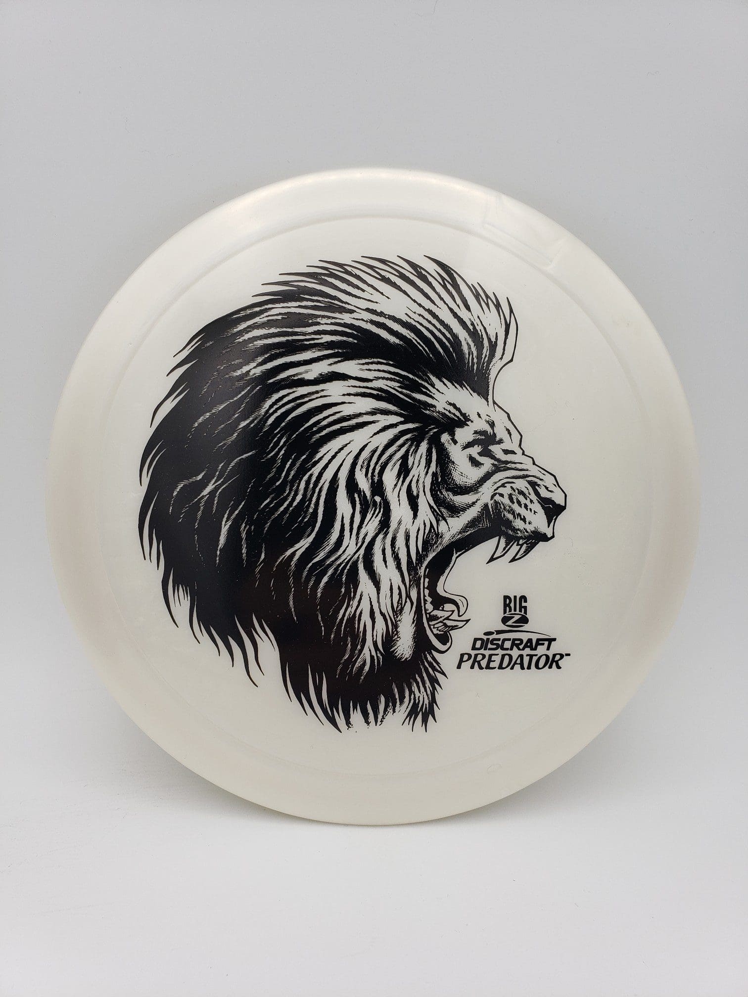 Discraft Big Z Predator disc golf disc back view