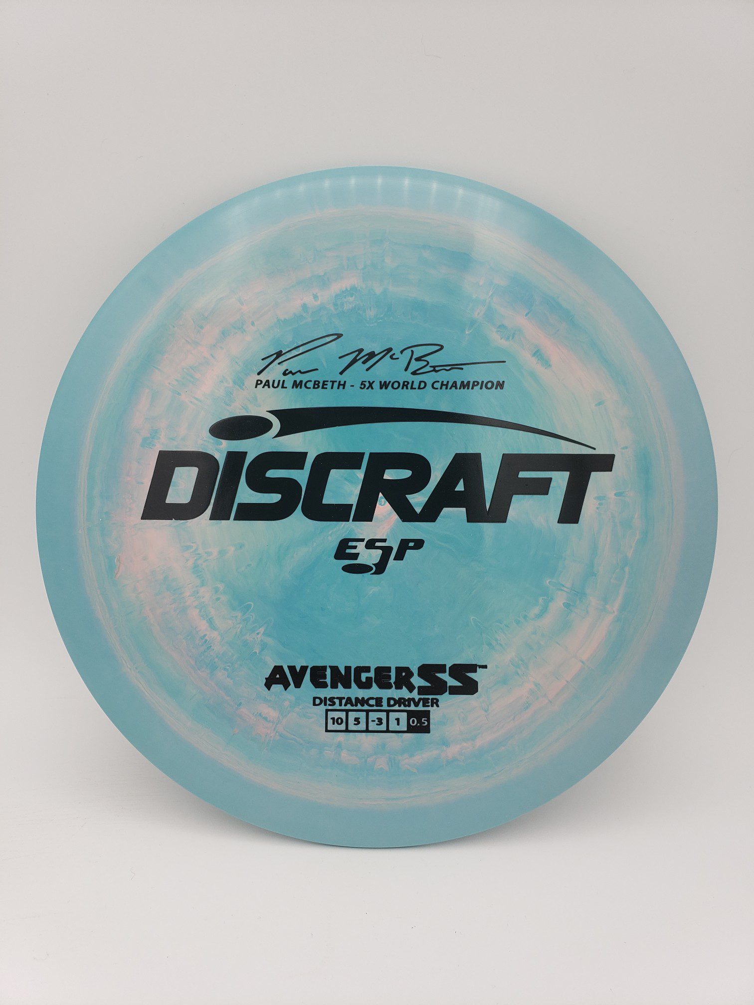 Discraft ESP Avenger SS disc golf disc front view