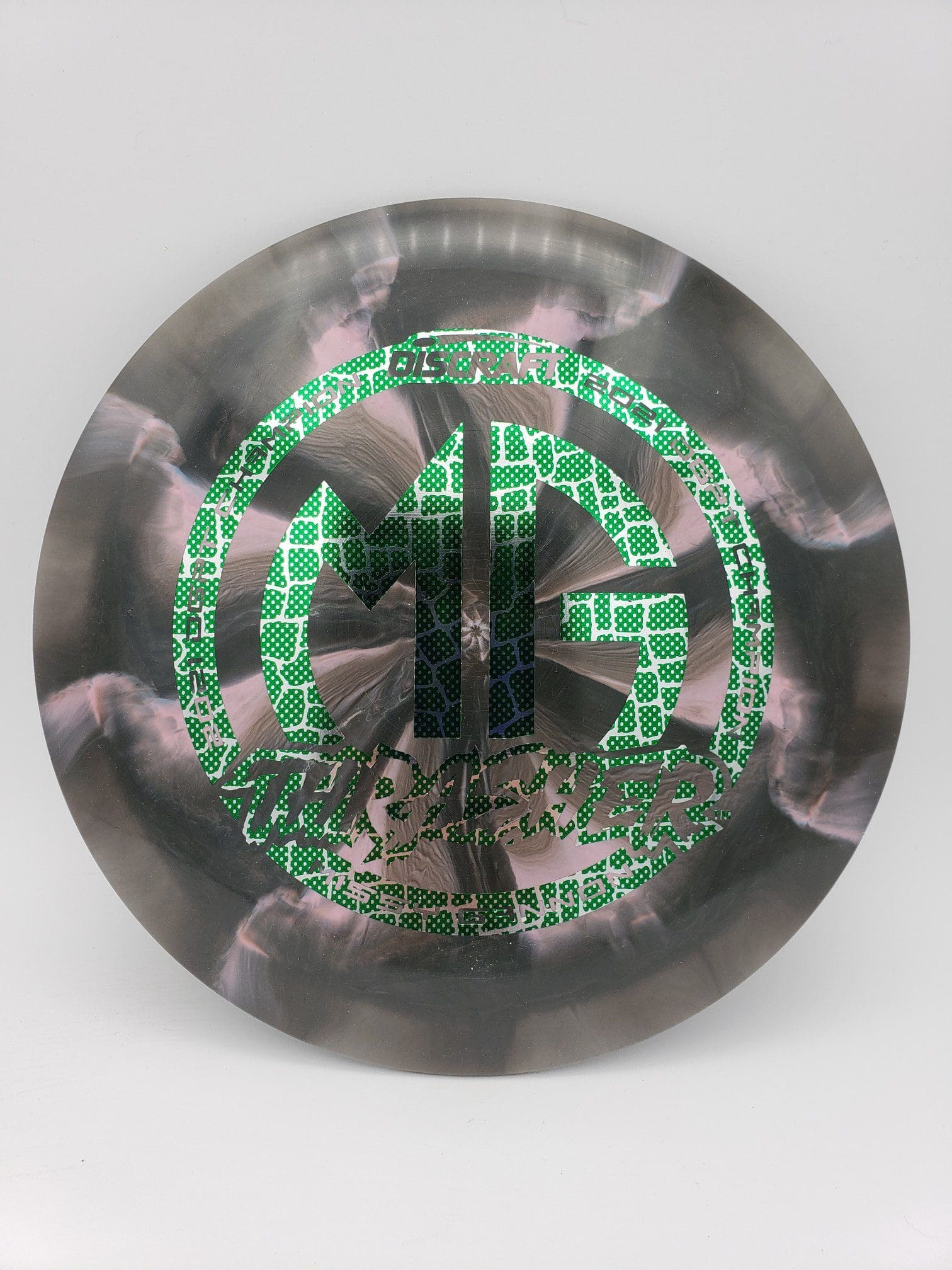 Discraft Missy Gannon tour series Thrasher disc golf disc front view