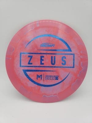 Discraft ESP Zeus disc golf disc front view