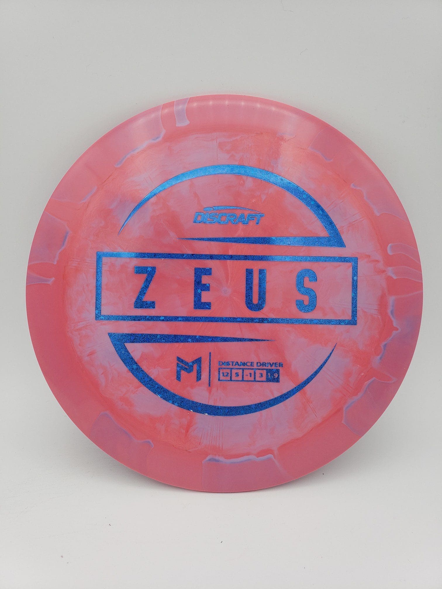 Discraft ESP Zeus disc golf disc front view