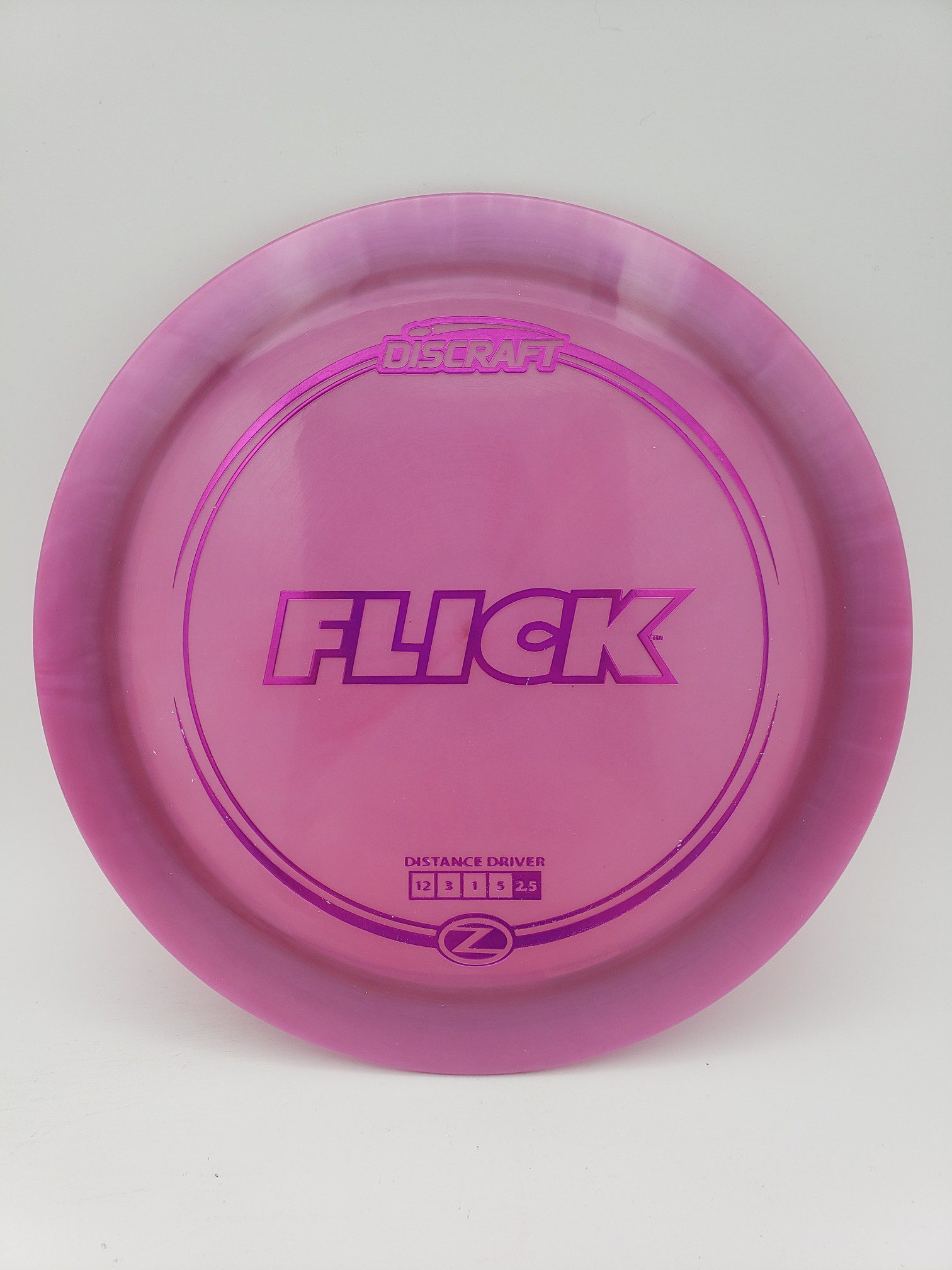 Discraft Z Flick disc golf disc front view