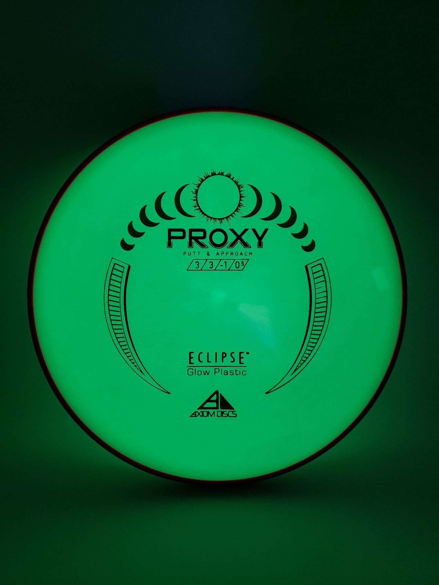 Axiom Eclipse Proxy disc golf disc front view