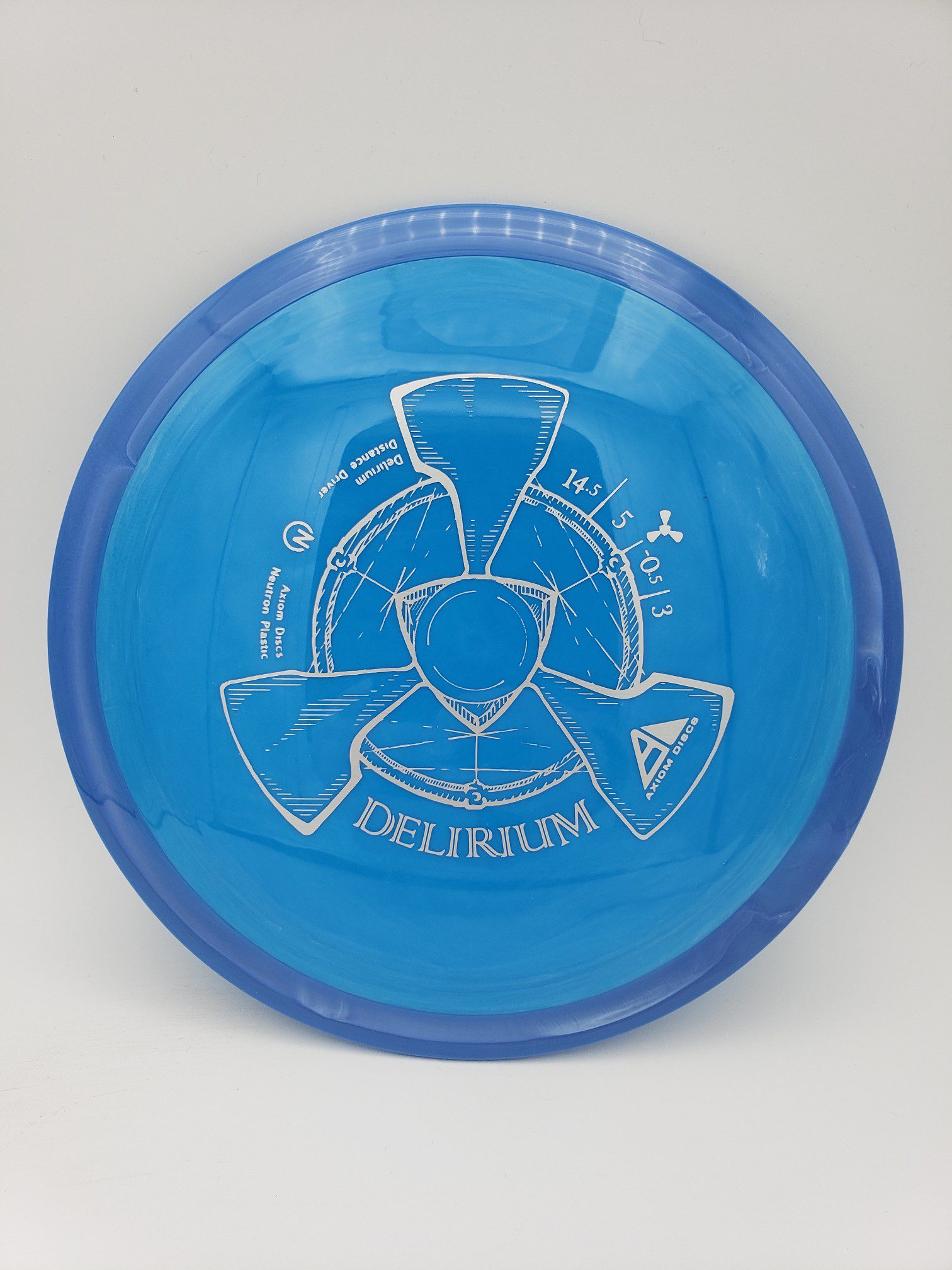 Axiom Neutron Delirium disc golf disc front view