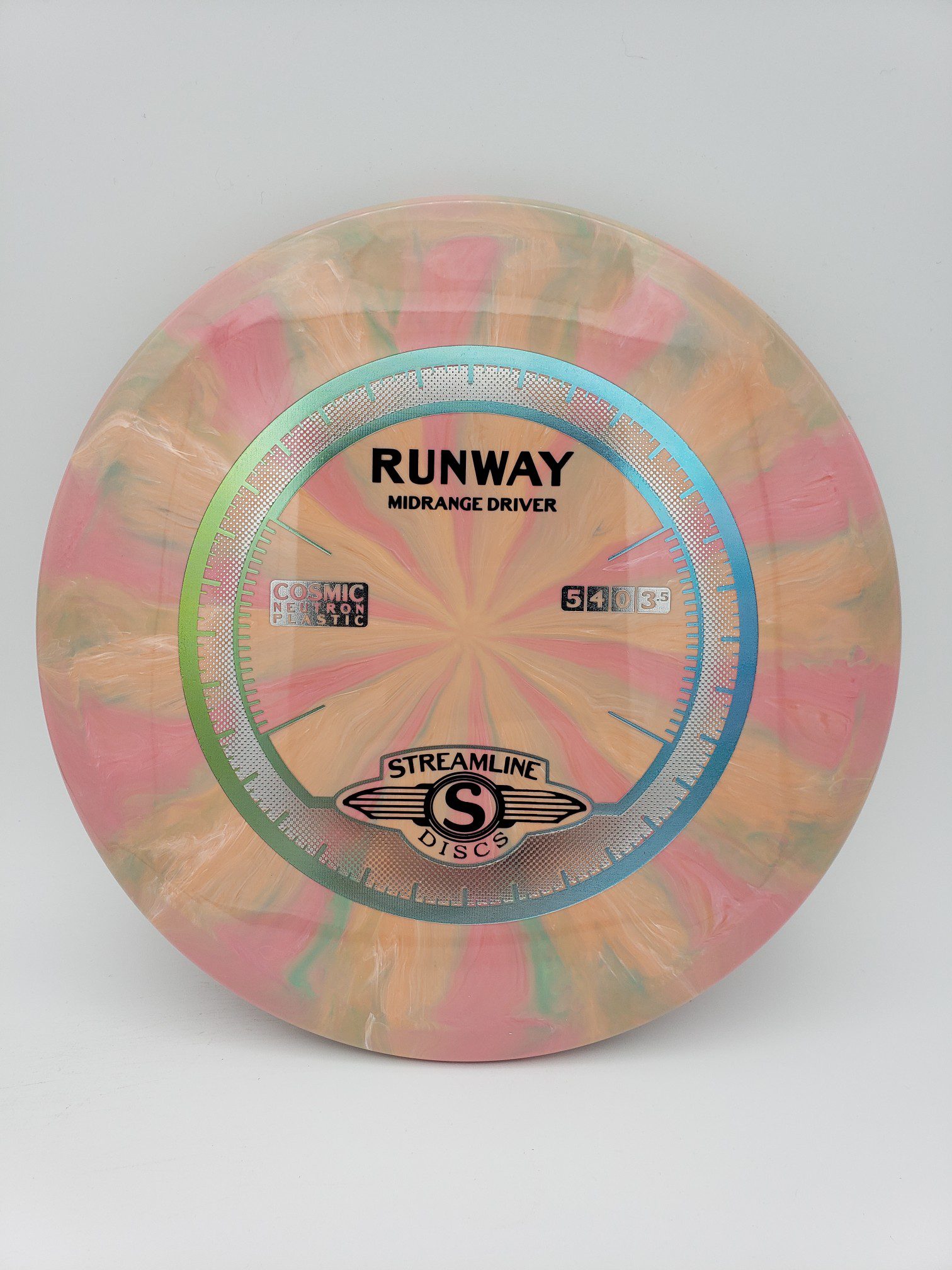 Streamline Cosmic Neutron Runway disc golf disc front view