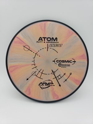 MVP Electron Atom disc golf disc front view