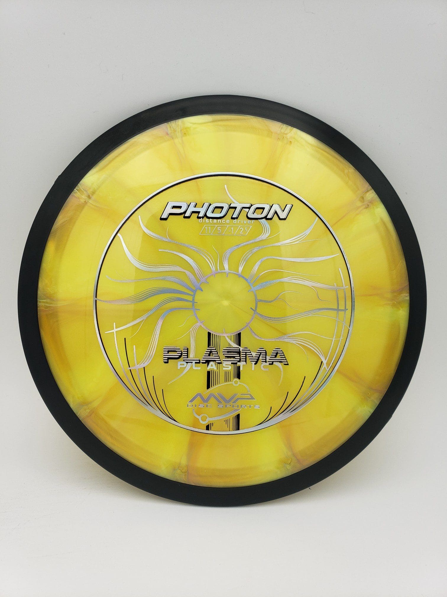 MVP Plasma Photon disc golf disc front view