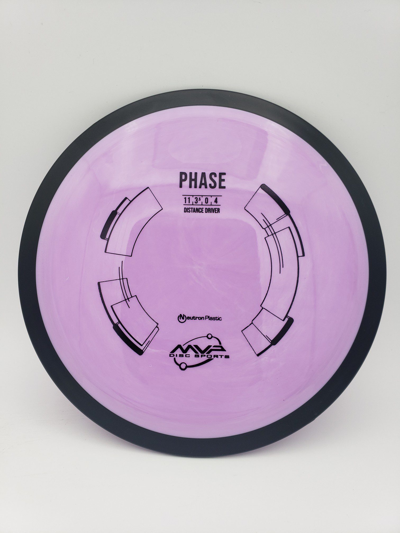 MVP Neutron Phase disc golf disc front view