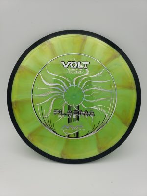 MVP Plasma Volt disc golf disc front view