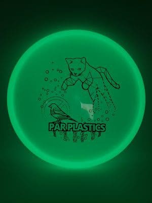 Discmania Premium Active Glow Shogun Power Kitty disc golf disc front view