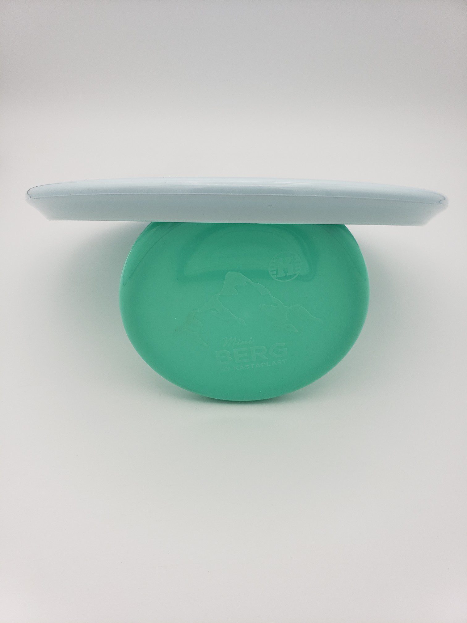 Kastaplast K1 Jrn baby blue disc golf disc back view