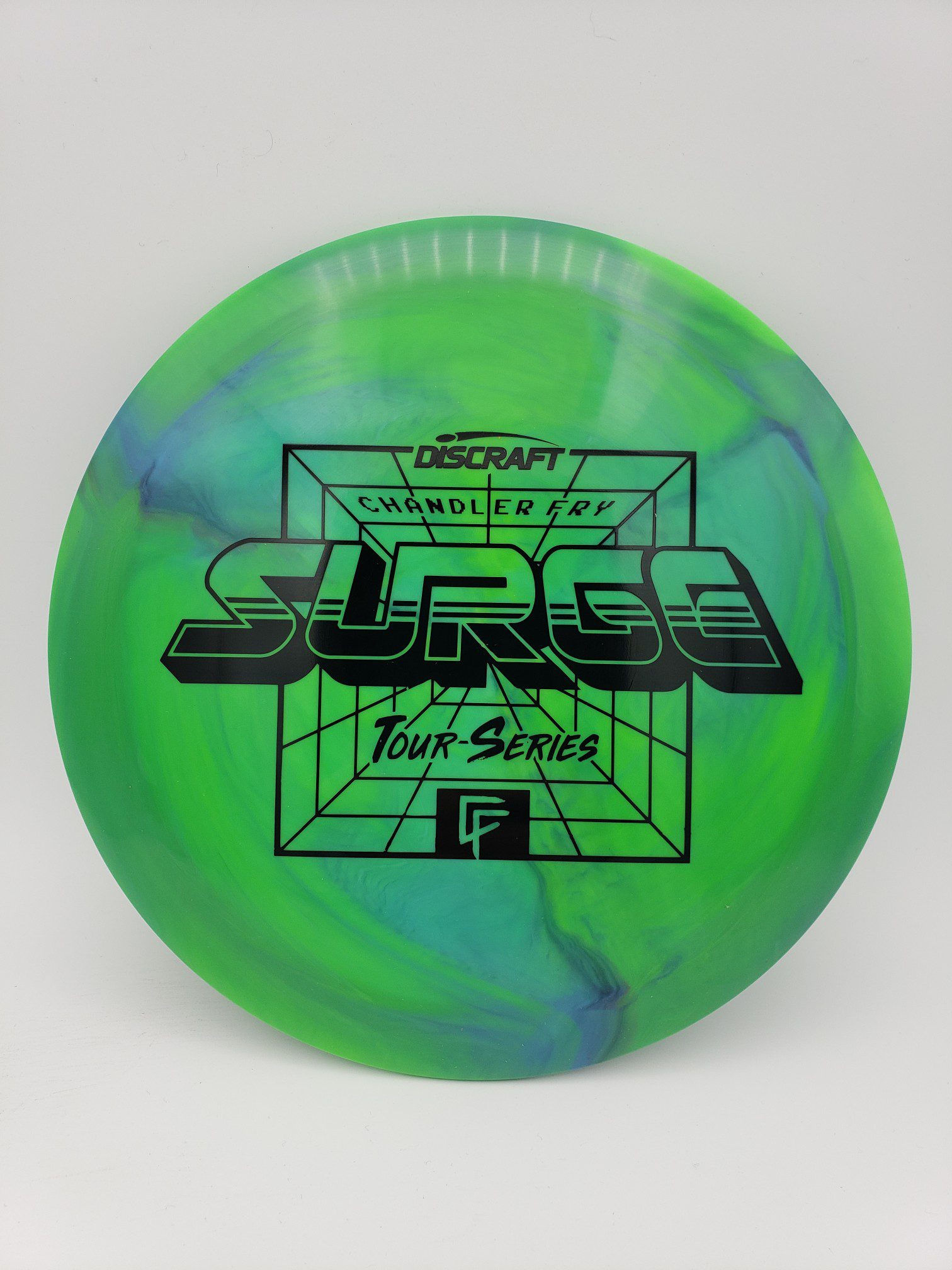 Discraft Chandler Fry 2022 tour series Surge disc golf disc front view