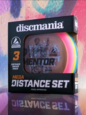 Discmania MEGA Distance Set disc golf disc front view