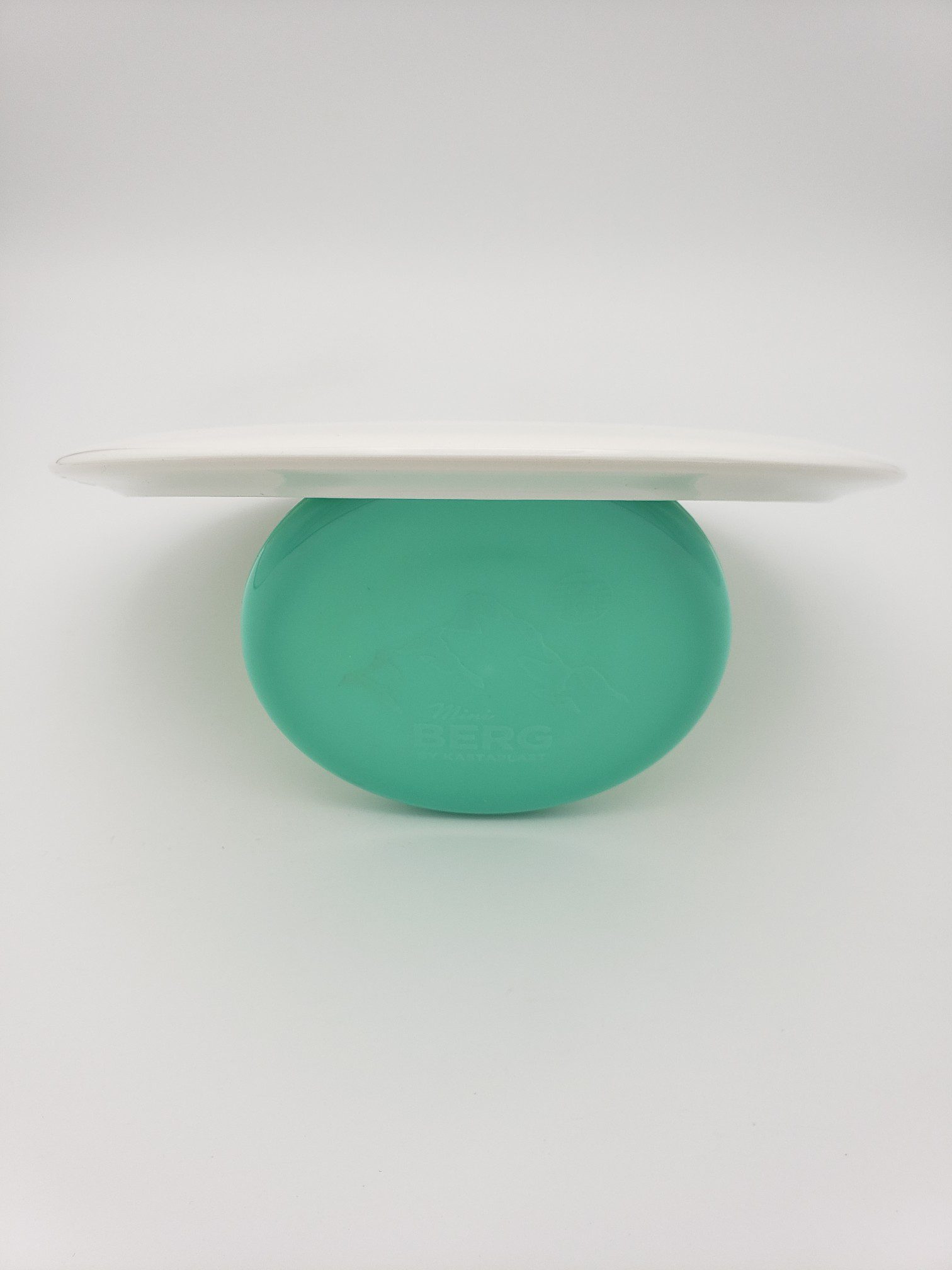 Kastaplast K1 Soft Falk white disc golf disc back view