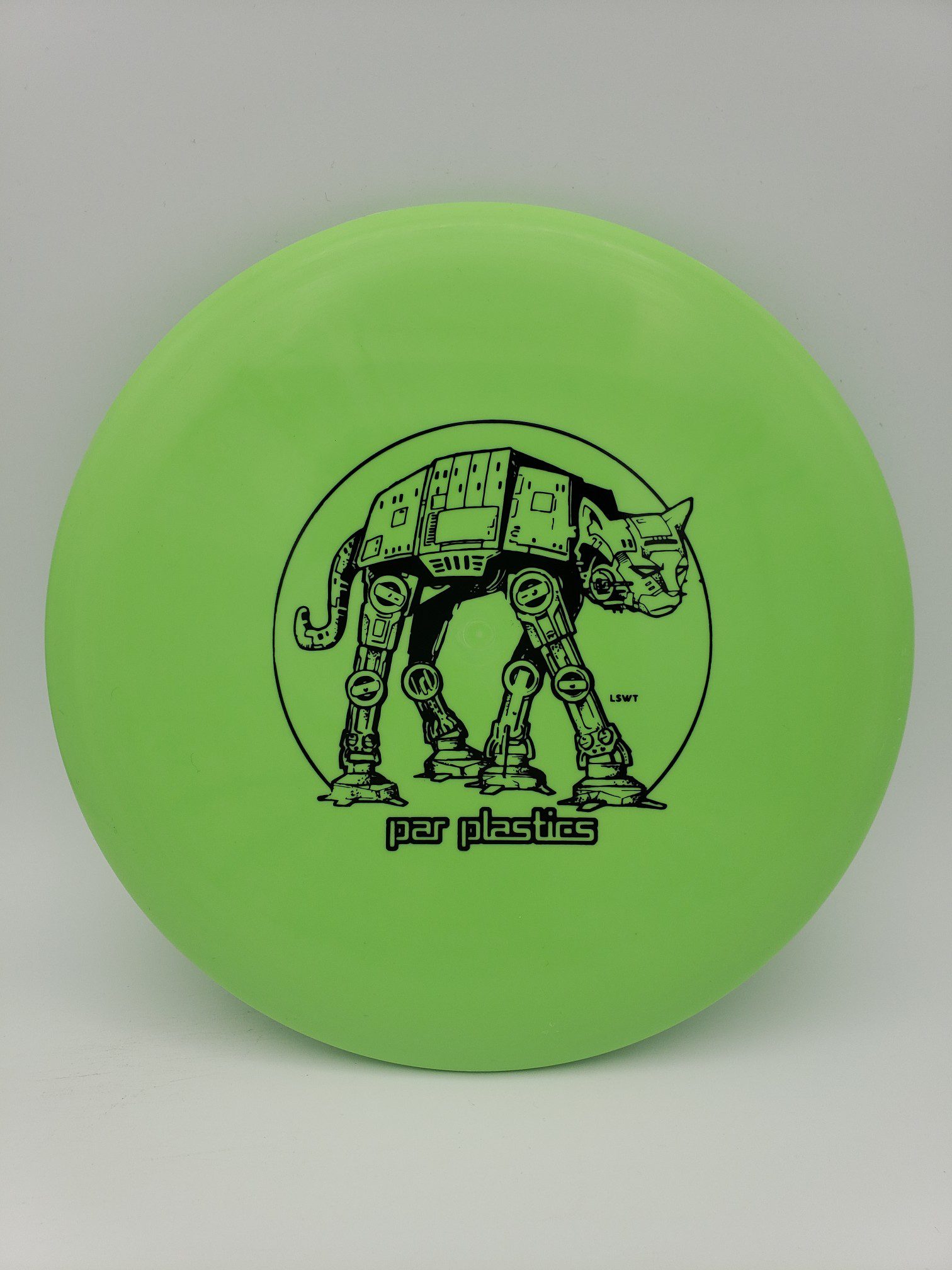 Kastaplast K3 Hard Svea AT-AT Cat by Les White disc golf disc front view