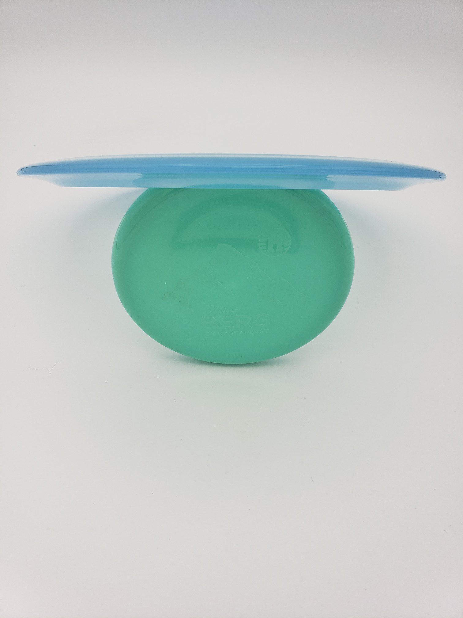 Kastaplast K1 Rask light blue disc golf disc back view