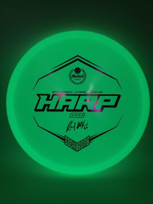 Westside Discs Ricky Wysocki Moonshine Harp disc golf disc front view