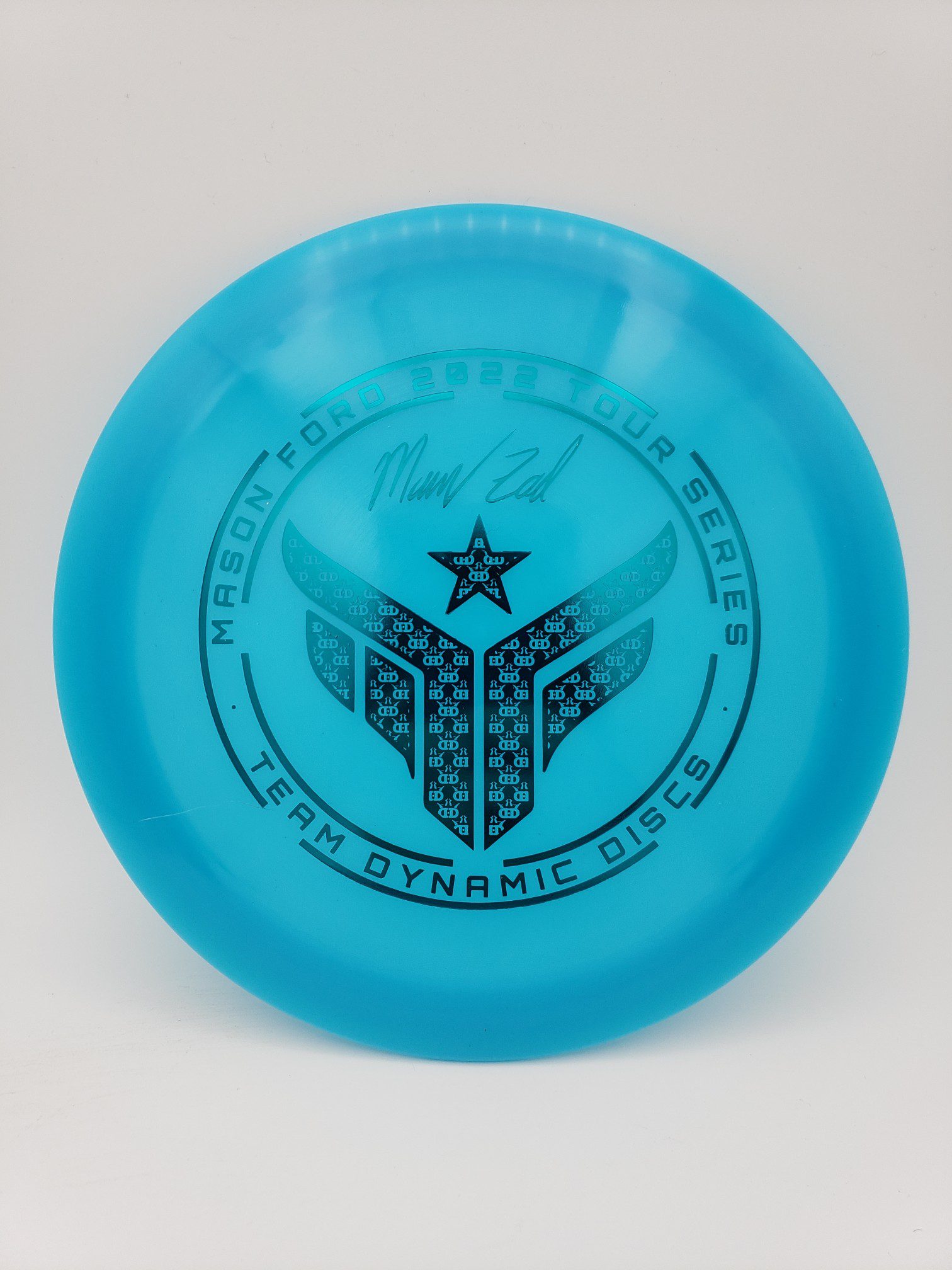 Dynamic Discs Hybrid-X Getaway Mason Ford team series 2022 disc golf disc front view
