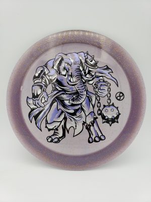 TSA Ethos Synapse War Elephant stamp from Infinite Discs disc golf disc front view