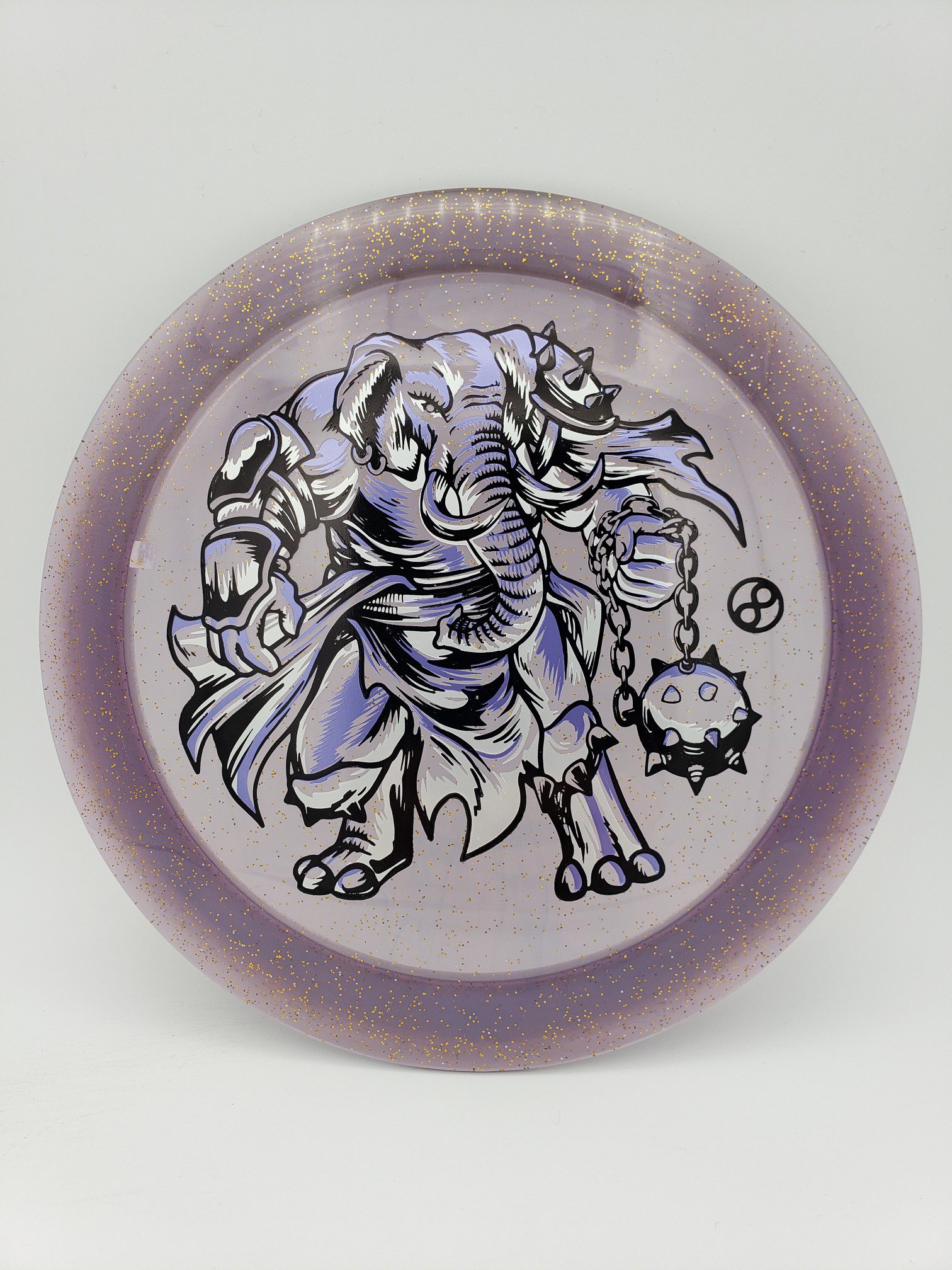 TSA Ethos Synapse War Elephant stamp from Infinite Discs disc golf disc front view
