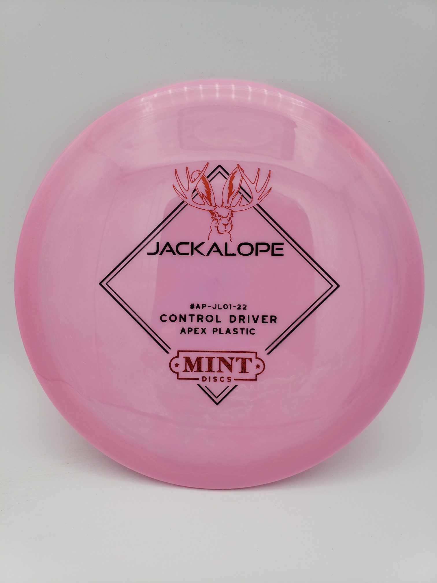 Mint Discs Apex Jackalope first run disc golf disc front view