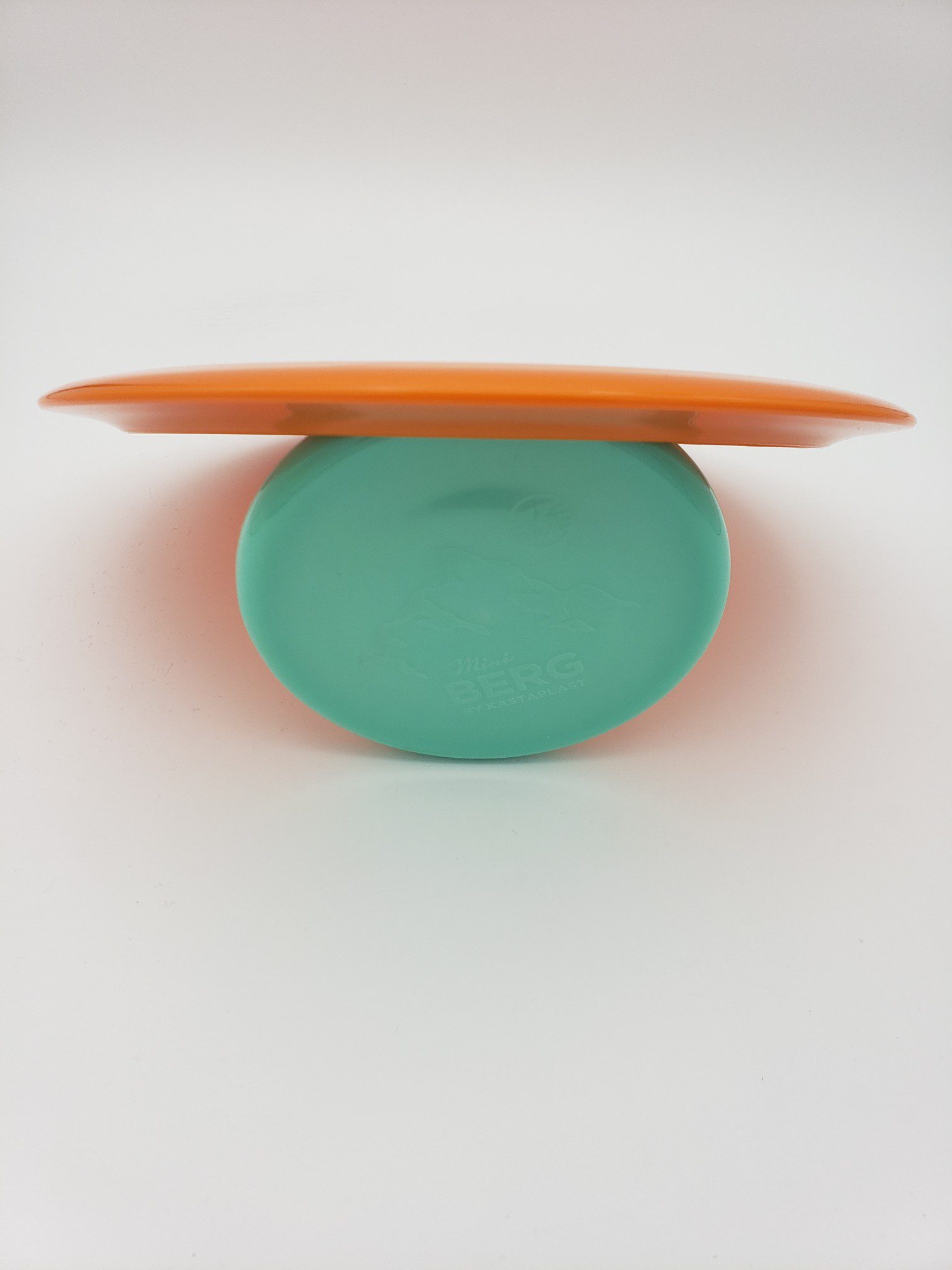 Kastaplast K1 Soft Grym X orange disc golf disc back view