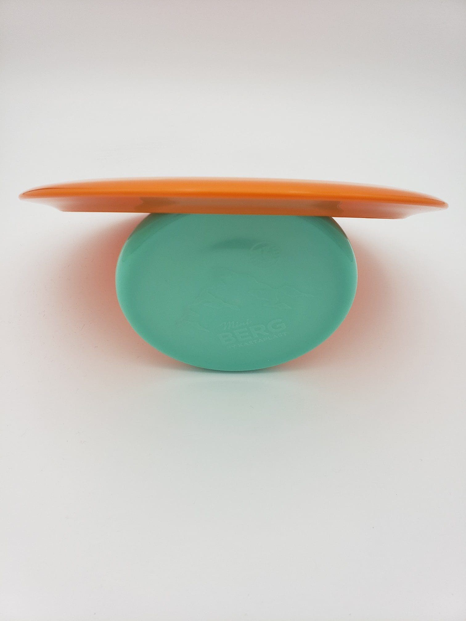 Kastaplast K1 Soft Grym X orange disc golf disc back view