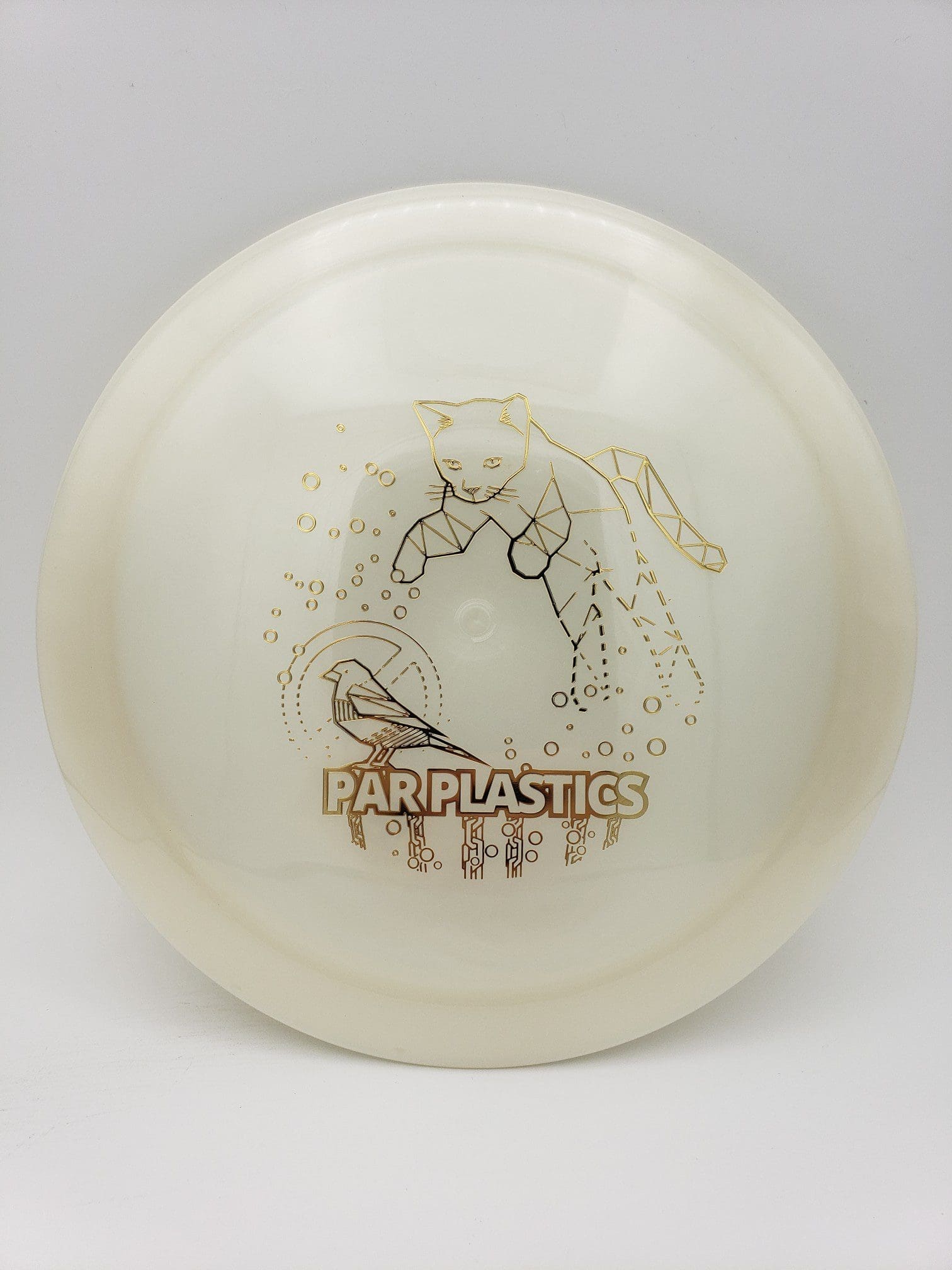 Kastaplast K1 Soft Grym X white Power Kitty 2022 disc golf disc front view