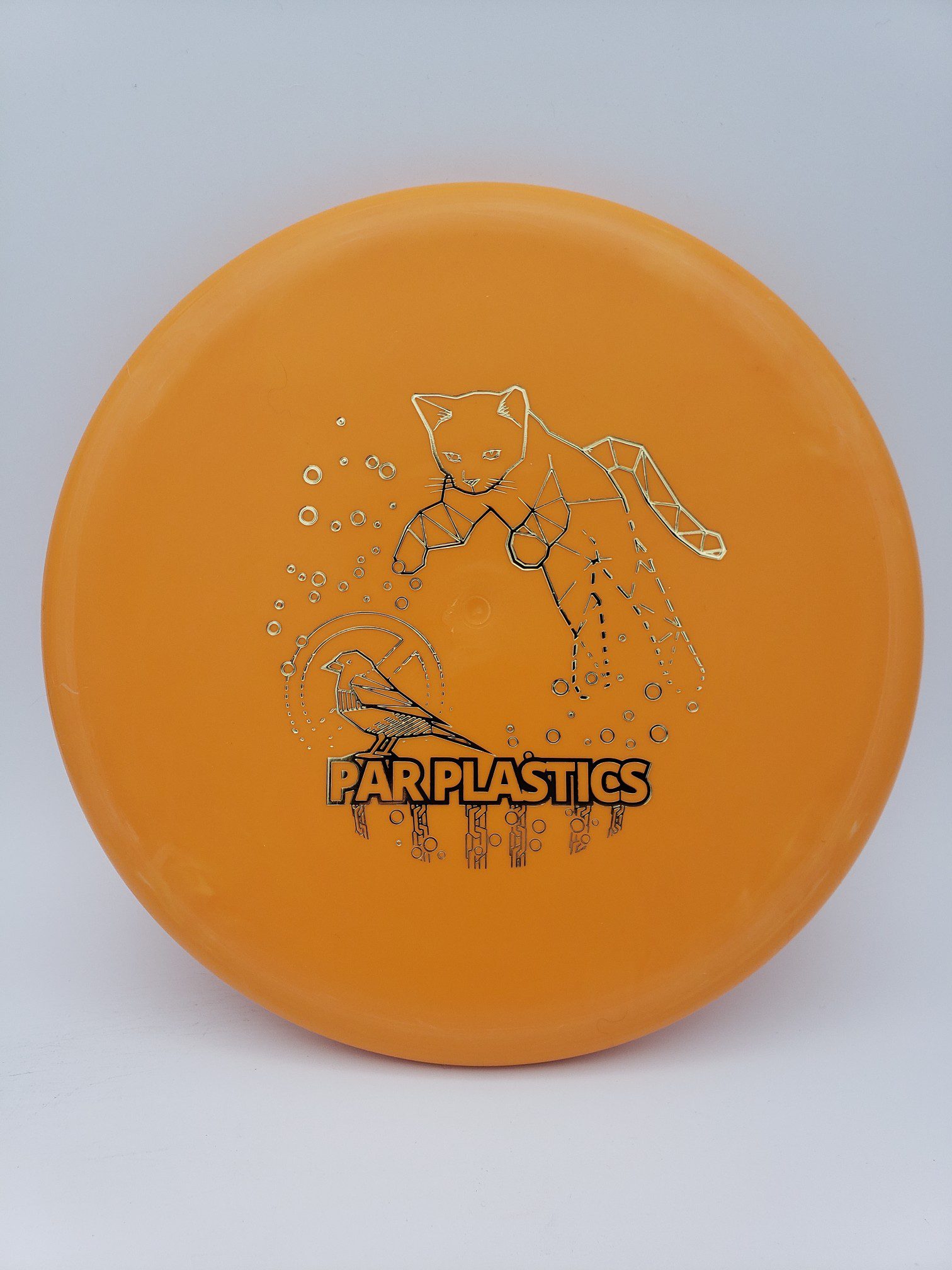Kastaplast K3 Reko orange Power Kitty 2022 disc golf disc front view