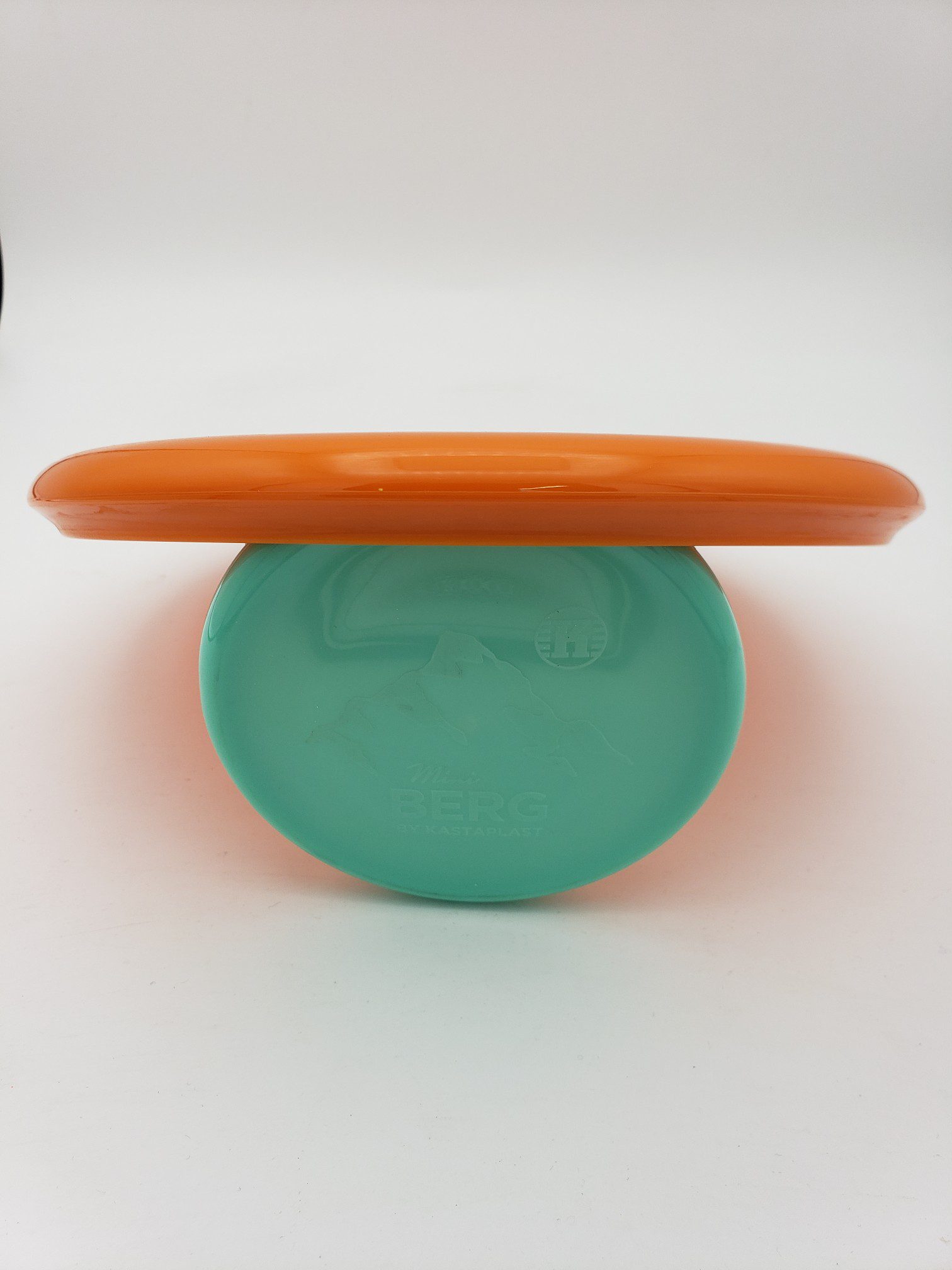 Kastaplast K1 Reko X orange disc golf disc back view