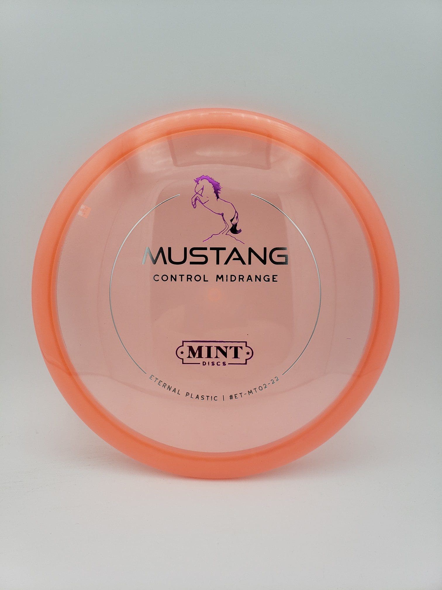 Mint Discs Eternal Mustang 2nd run disc golf disc back view