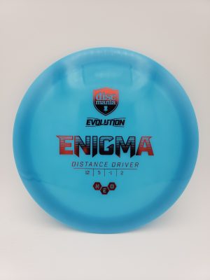 Discmania Neo Enigma disc golf disc front view