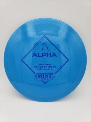 Mint Discs Apex Alpha 4th run 173-175 disc golf disc front view